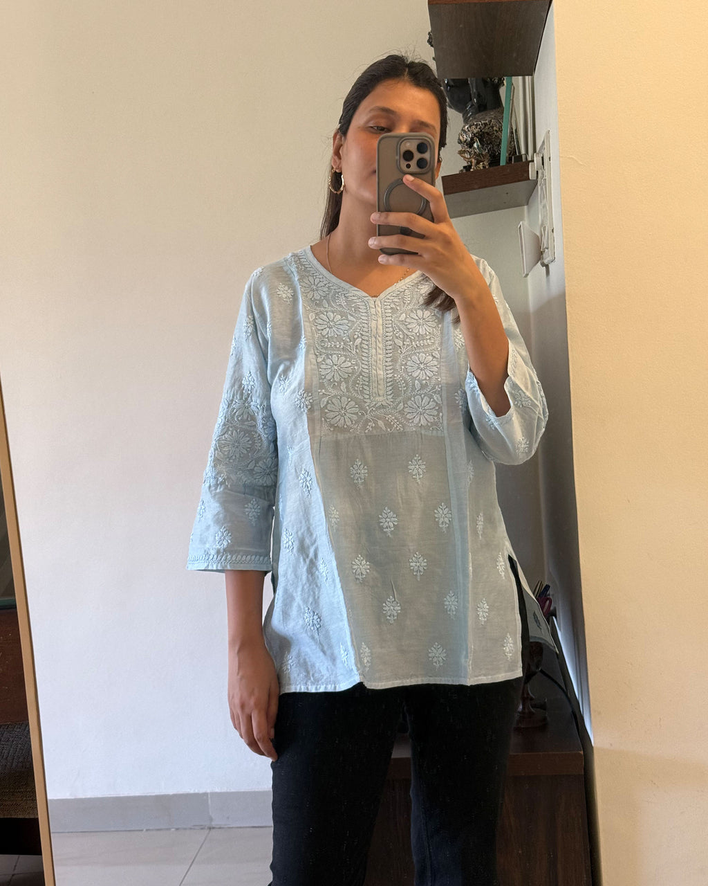 Chanderi Silk Kurtis