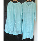 Resham Georgette Kurta Palazzo Set