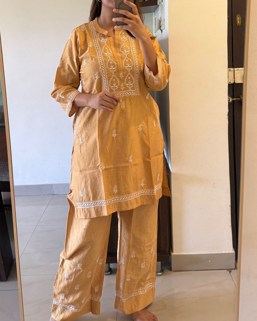 Chanderi Co-ord Set
