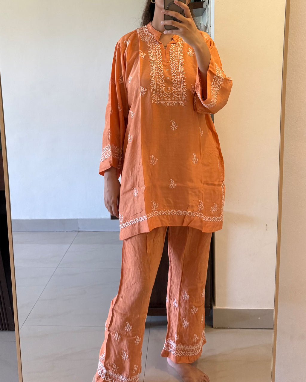 Chanderi Co-ord Set