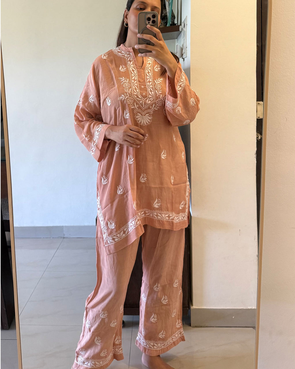 Chanderi Co-ord Set