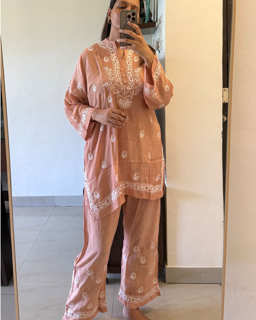 Chanderi Co-ord Set