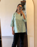 Chanderi Silk Kurtis
