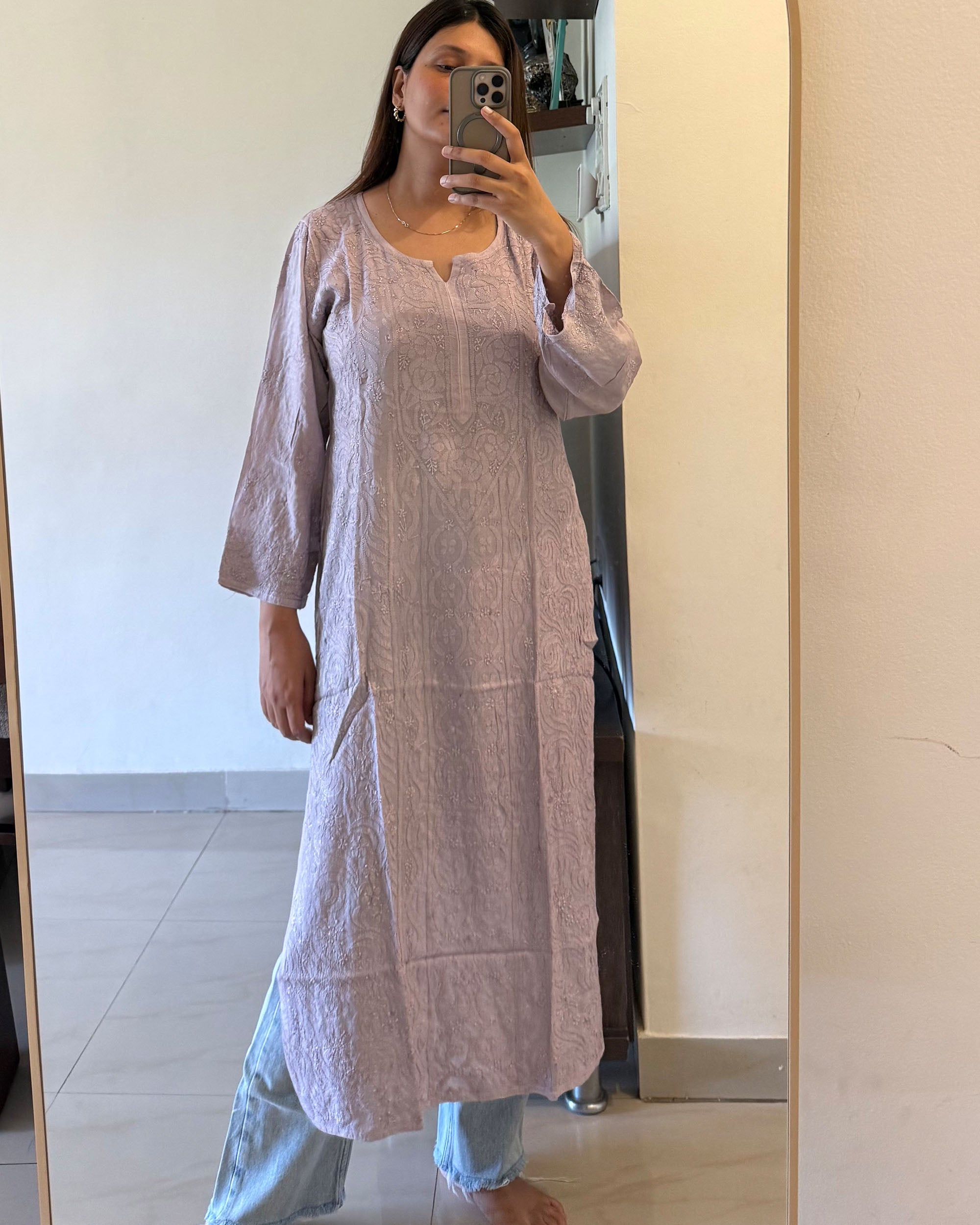 Resham Georgette kurtas