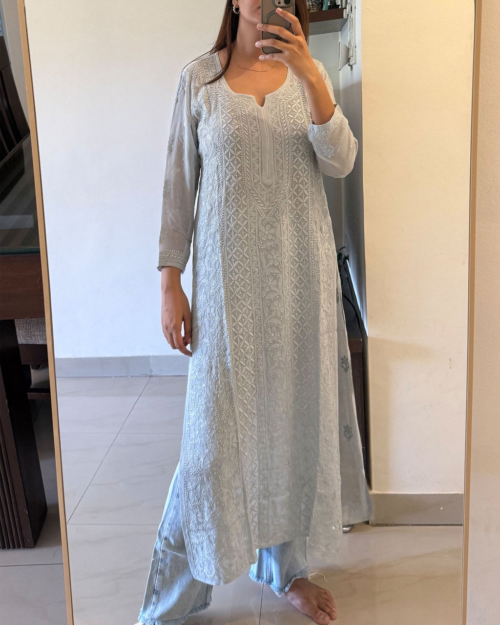 Resham Georgette kurtas