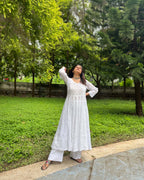 Kota doria Angarkha Style Kurta